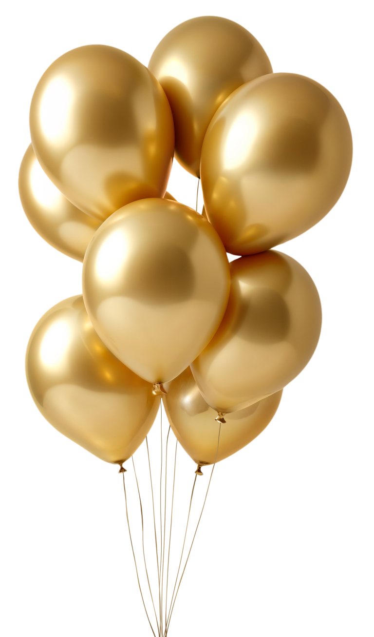 Foil Balloon Number Set in Sydney