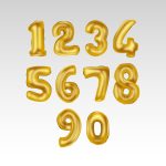 Number Balloon Set in Sydney