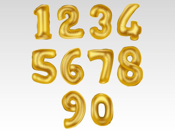 Number Balloon Set in Sydney